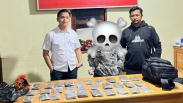 Pelajar 15 tahun ditangkap di Nabire dengan barang bukti 30 paket ganja yang dibawa dari Jayapura menggunakan kapal laut.